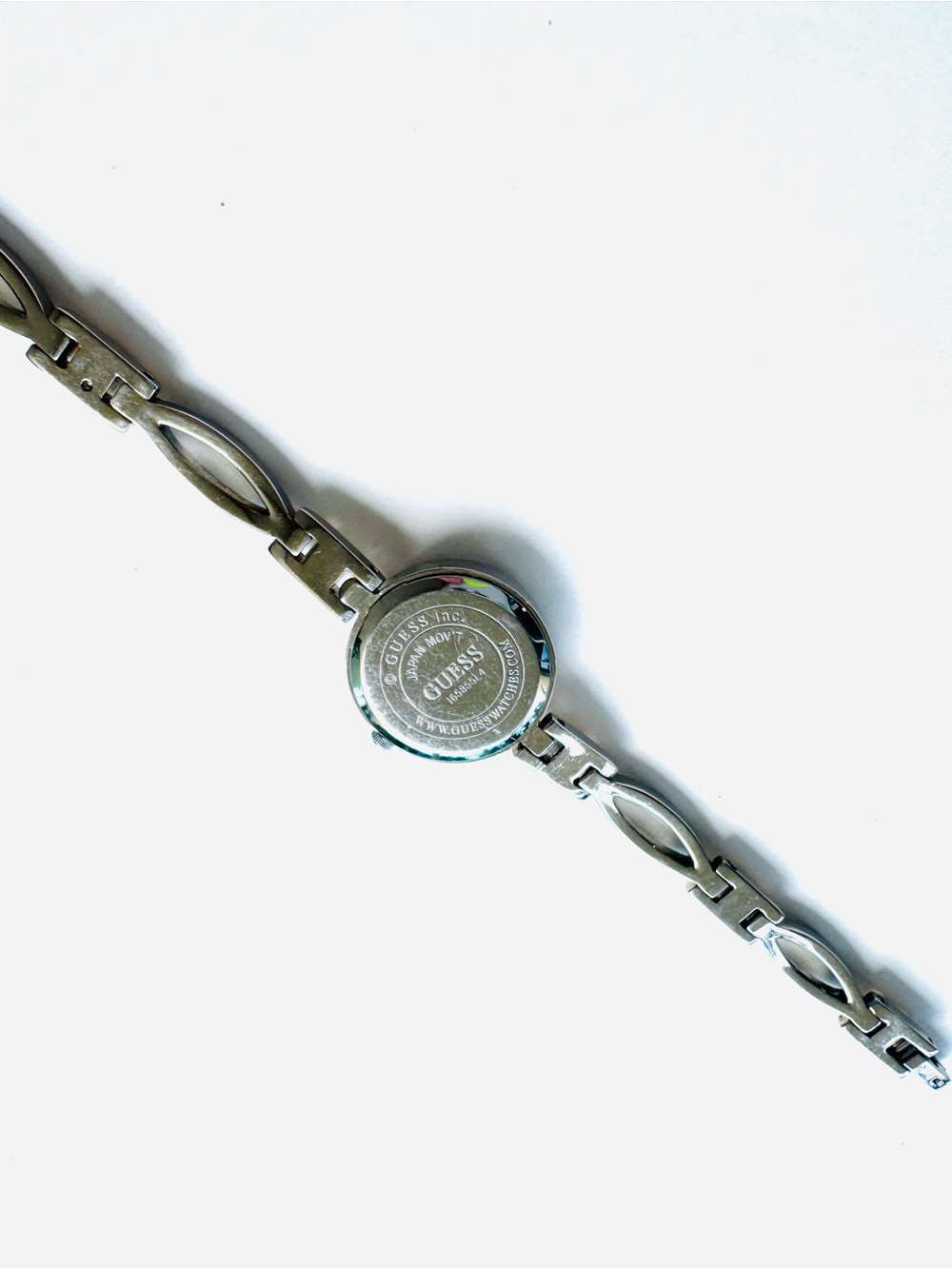 GUESS Two-Tone Bracelet Watch – Minimal Round Face - Picture 9 of 10